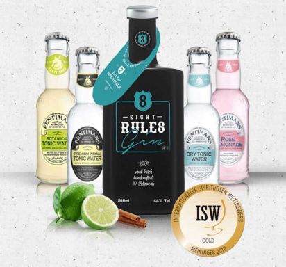 Logo for: 8 Rules Gin