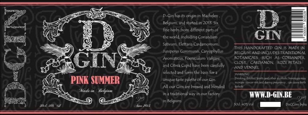 Logo for: D-Gin Pink Summer Edition
