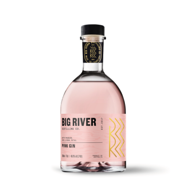 Logo for: Big River Distilling Pink Gin
