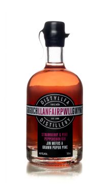 Logo for: Llanfairpwll Distillery - Strawberry & Pink Peppercorn Gin