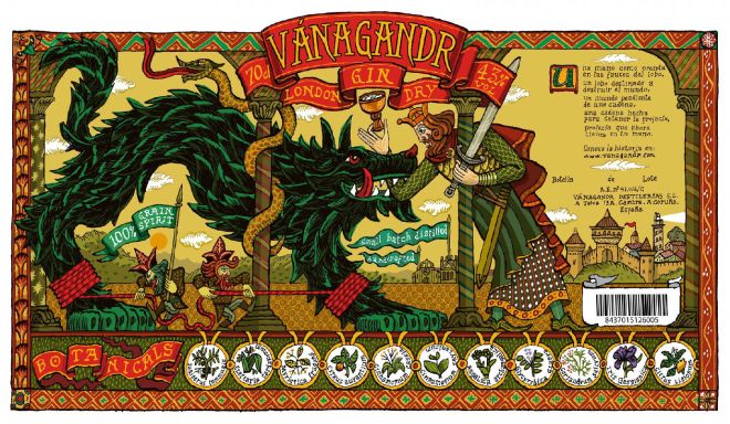 Logo for: Vánagandr London Dry Gin