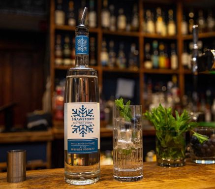 Logo for: Snawstorm Scottish Vodka