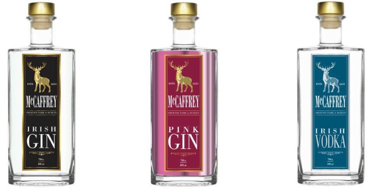 Logo for: McCaffrey’s Pink Gin