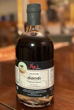 Logo for: Joy's Island Spice Sorrel (Hibiscus) Elixir