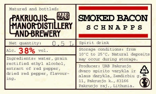 Logo for: Smoked Bacon Schnapps