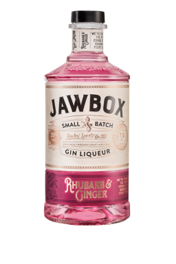 Logo for:  Jawbox Rhubarb & Ginger Gin Liqueur