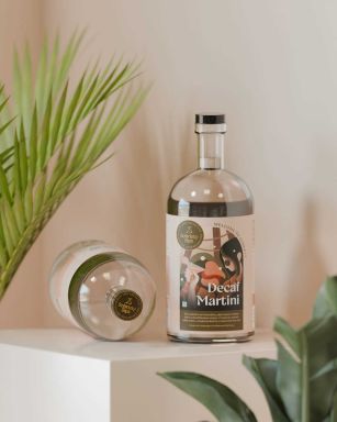 Logo for: Sobriety Sips / Decaf Martini