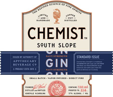 Logo for: Chemist Navy Strength Gin
