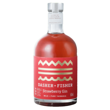 Logo for: Dasher + Fisher Strawberry Gin