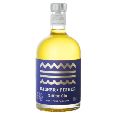 Logo for: Dasher + Fisher Saffron Gin
