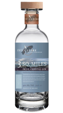 Logo for: 3 Sq. Miles Irish Island Gin