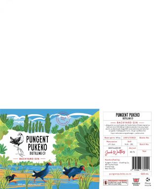 Logo for: Backyard Gin