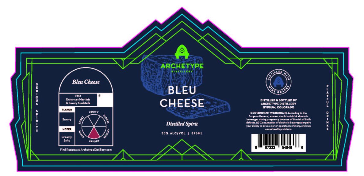Photo for: Archetype Distillery Bleu Cheese Distilled Spirit 