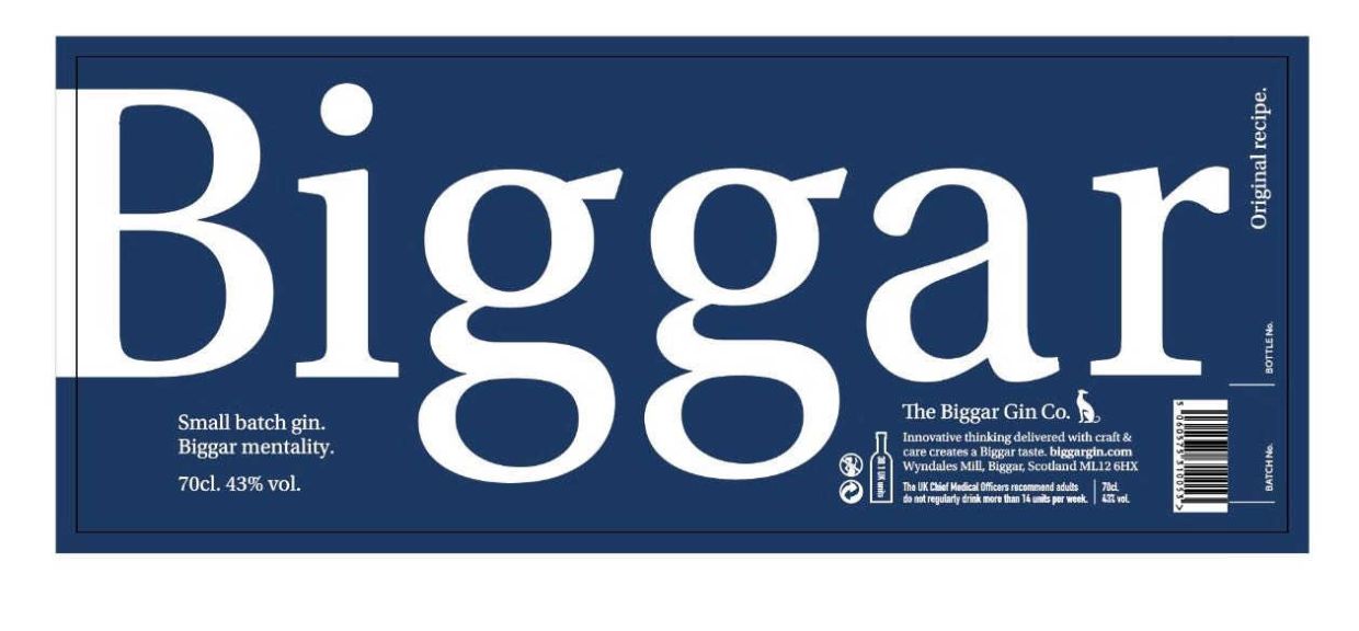 Photo for: Biggar Gin - Biggar Strength