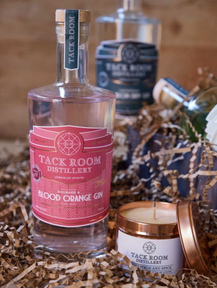 Photo for: Tack Room Distillery Rhubarb & Blood Orange Gin