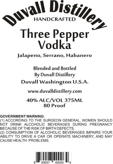 Photo for: Three Pepper Vodka