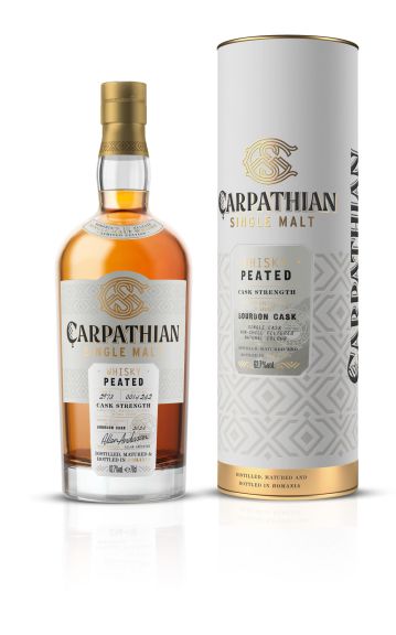 Photo for: Carpathian Single Malt Whisky Peated Cask Strength  