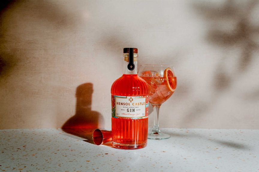 Photo for: Hensol Castle Sicilian Blood Orange Gin