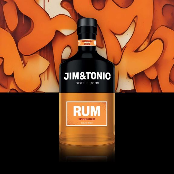 Photo for: Jim & Tonic Distillery Co. - Spiced Gold Rum