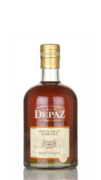 Photo for: Plantation De La Montagne Pelee Rhum Depaz Depuis 1651 Très Vieux Rhum Agricole VSOP