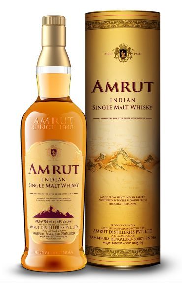 Photo for: Amrut Indian Blended Whisky Only For Geeks