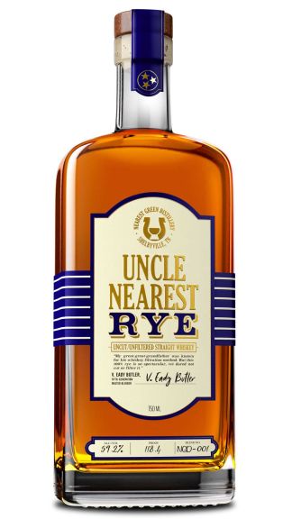 Photo for: Uncle Nearest Uncut & Unfiltered Straight Rye Whiskey - Batch 005