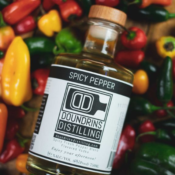 Photo for: Doundrins Distilling Pepper Flavored Vodka