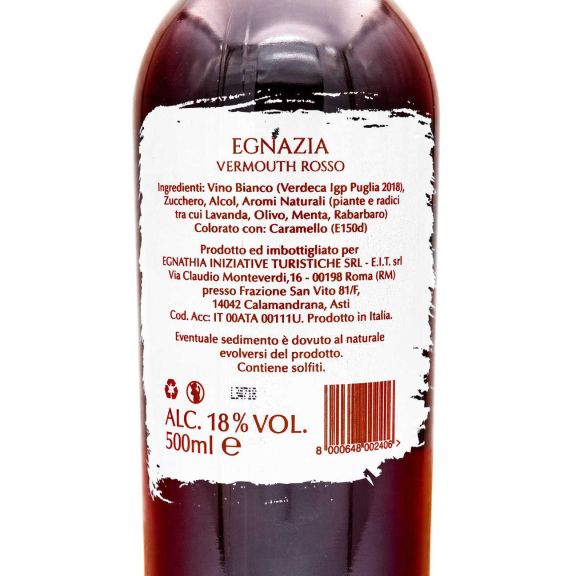 Photo for: Egnazia Vermouth Rosso