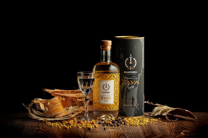 Photo for: ŽivaGin® - Premium Dry 0,7 Liter - Blackmill Distillery®