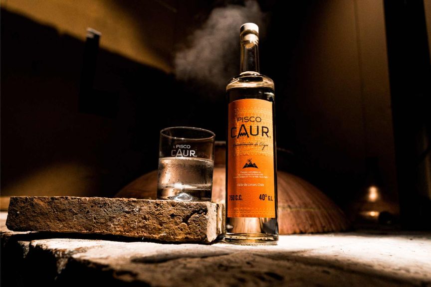 Photo for: Pisco Caur Reposado 1 año