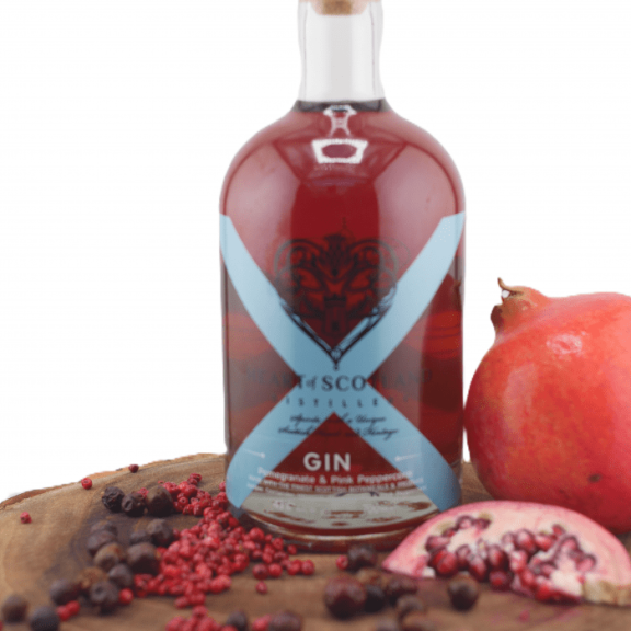 Photo for: Heart of Scotland Pink Gin – Pomegranate & Pink Peppercorn