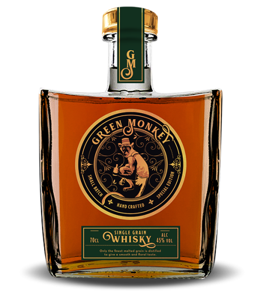 Photo for: Green Monkey - Single Grain Whisky