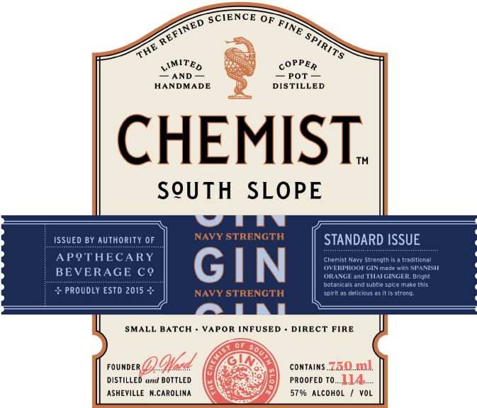 Photo for: Chemist Navy Strength Gin
